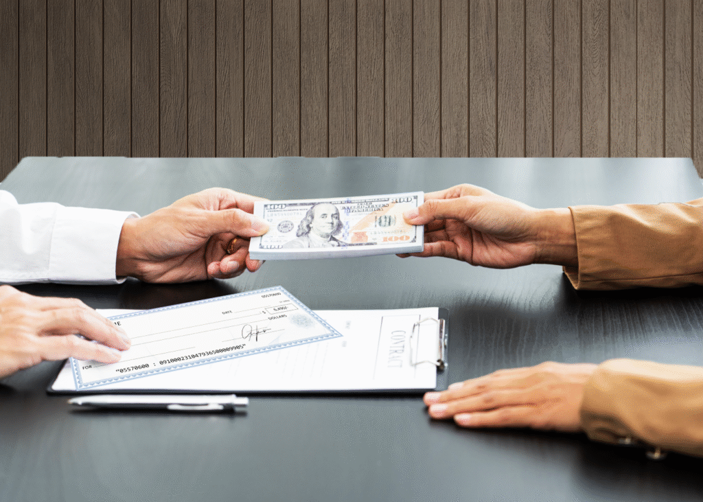 Simple Requirements to Cash Business  Checks with Cheque Express