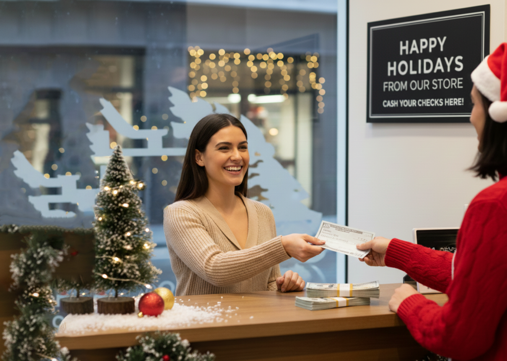 Same-Day Holiday Transfers via Cheque Express