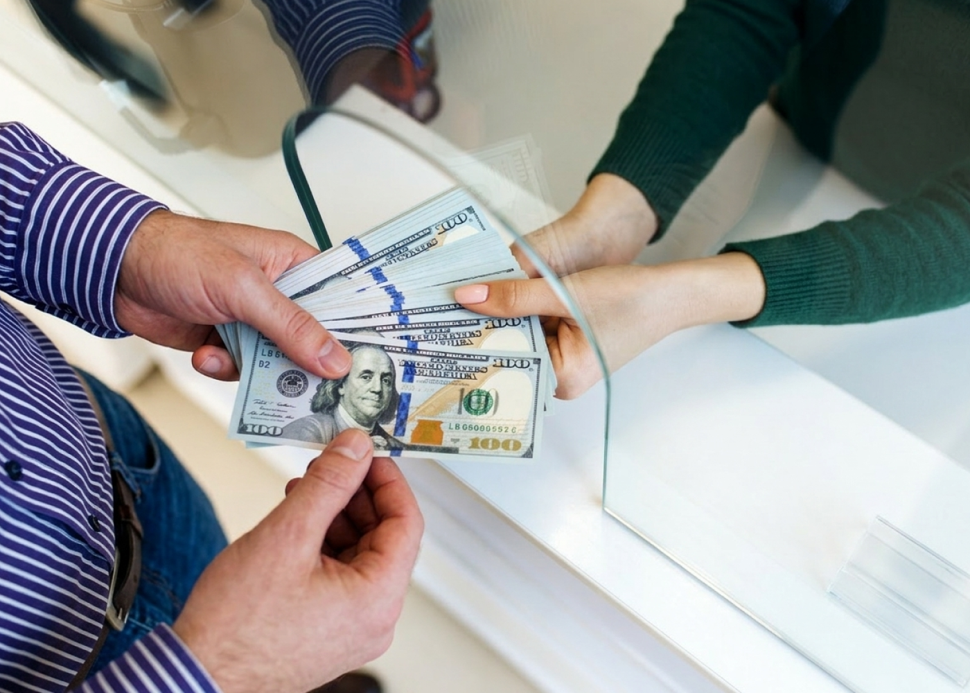 Domestic Money Transfer After Cashing Tax Refund