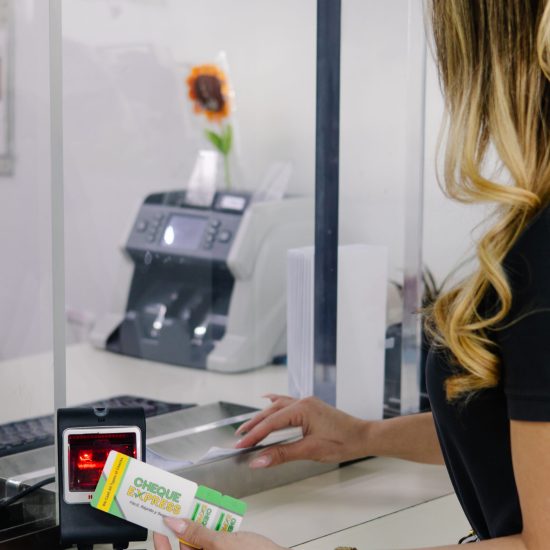 Greeted with a smile